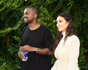 Kim Kardashian e Kanye West, foto della coppia 10