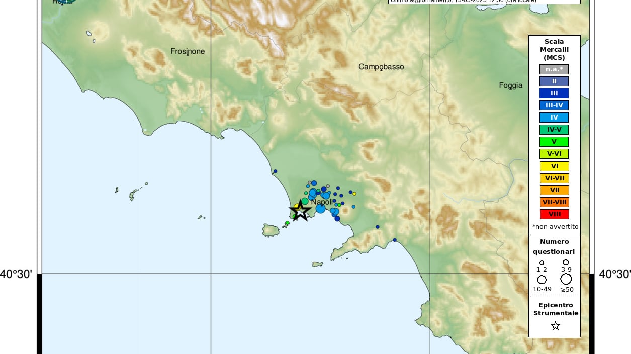 Campi Flegrei, forte terremoto di magnitudo 4.4: evacuate scuole e università
