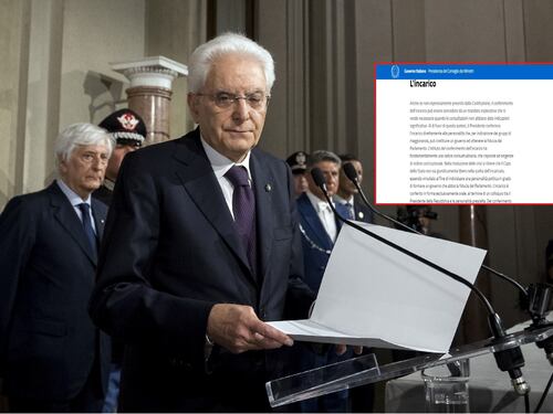 Savona, scrive il sito del governo: "Il Colle non può interferire col premier