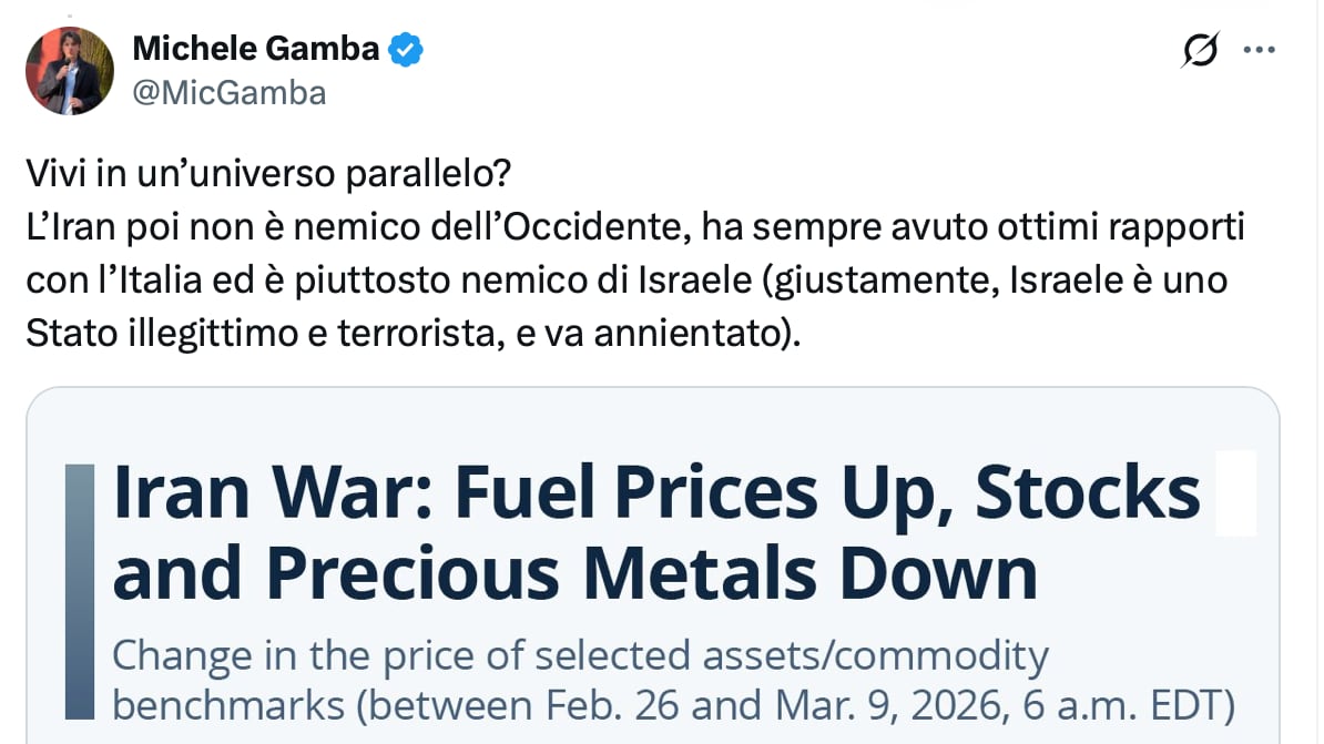 “Israele va annientato”. Le parole choc del segretario locale del Pd ora diventano un caso politico: “Schlein chiarisca”