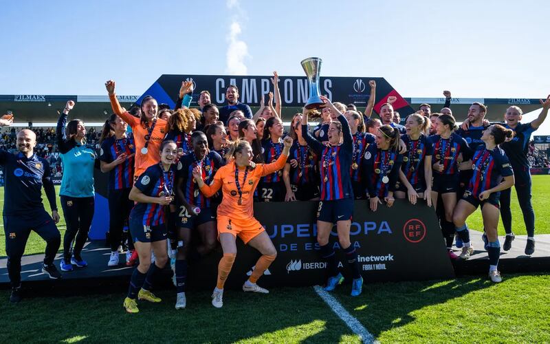 Il secondo atto del triplete: la Supercoppa conquistata a gennaio (Fc Barcelona)