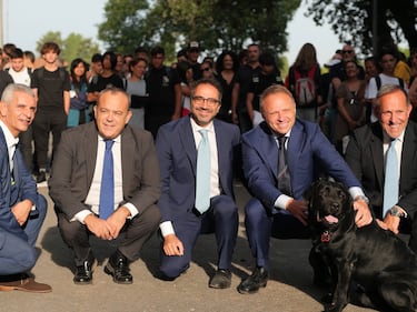 La visita del ministro Lollobrigida all'Istituto Agrario Garibaldi di Roma 1
