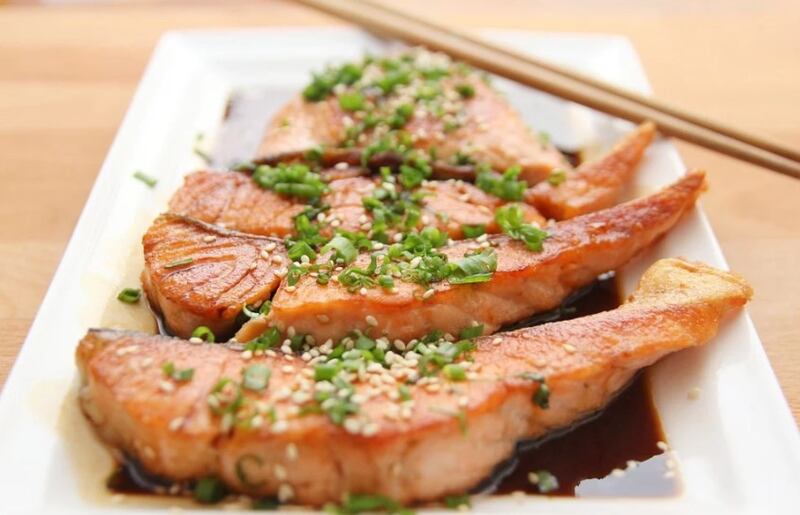Salmone Teriyaki