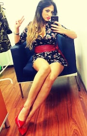 Marika Fruscio hot, in négligé su Twitter 35