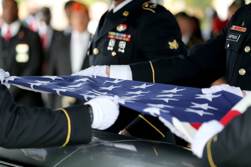 I funerali del sergente David Johnson 7