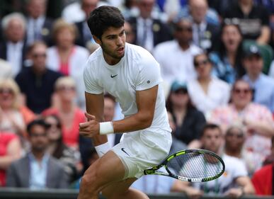 Wimbledon, Alcaraz supera in 5 set Djokovic: le immagini più belle della finale 8