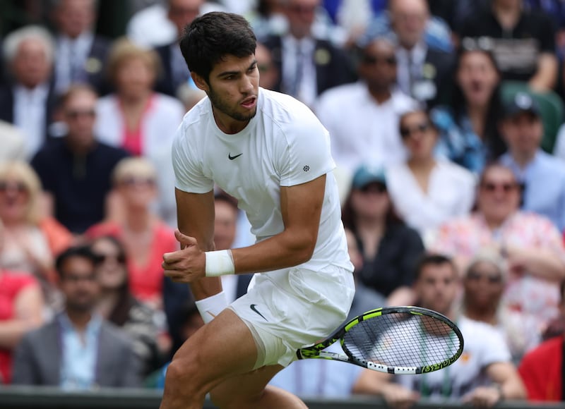 Wimbledon, Alcaraz supera in 5 set Djokovic: le immagini più belle della finale 8