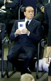 Strasburgo, anche Silvio Berlusconi ai funerali di Kohl nell'Europarlamento 4
