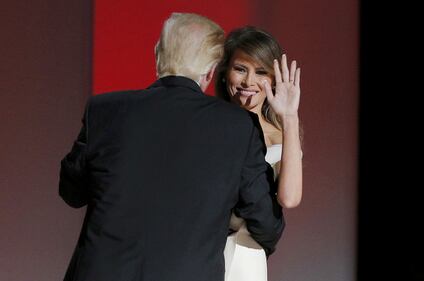 Melania e Donald Trump, coppia presidenziale 16