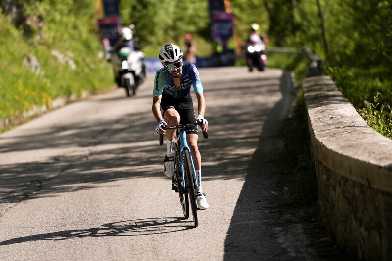 Giro 2024 tappa 8 Paret Peintre fuga