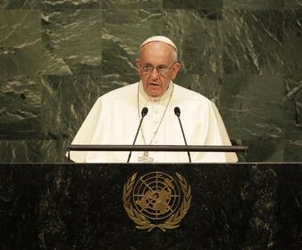 Il discorso del papa al Palazzo di Vetro 9