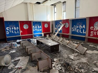 Degrado nello storico palazzetto Agorà del ghiaccio di Milano 5