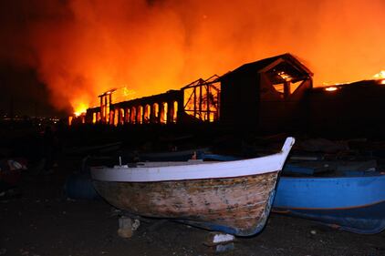 Incendio a Napoli 6