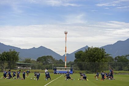 Il primo allenamento dell'Italia in Brasile 9