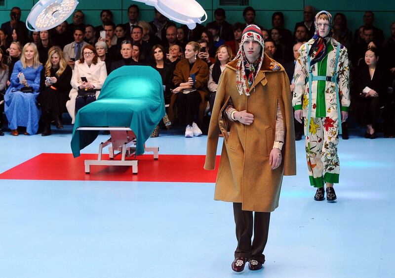 Gucci, la sfilata è nella sala operatoria 10