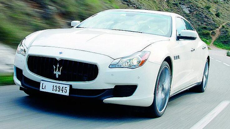 Quattroporte Diesel non teme confrontiPotenza (250 cv) ed efficienza con l'arma in più del design italiano