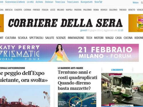 La denuncia di Wired: "Il Corriere ha gonfiato il traffico del sito internet"