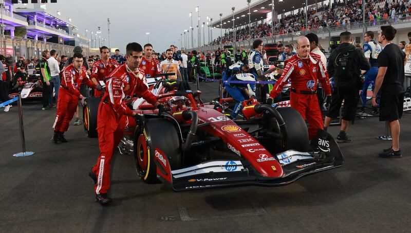F1 Qatar Sprint Leclerc griglia