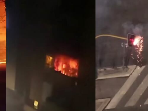 Capodanno di follia a Roma: uccelli morti, semafori esplosi e feste clandestine