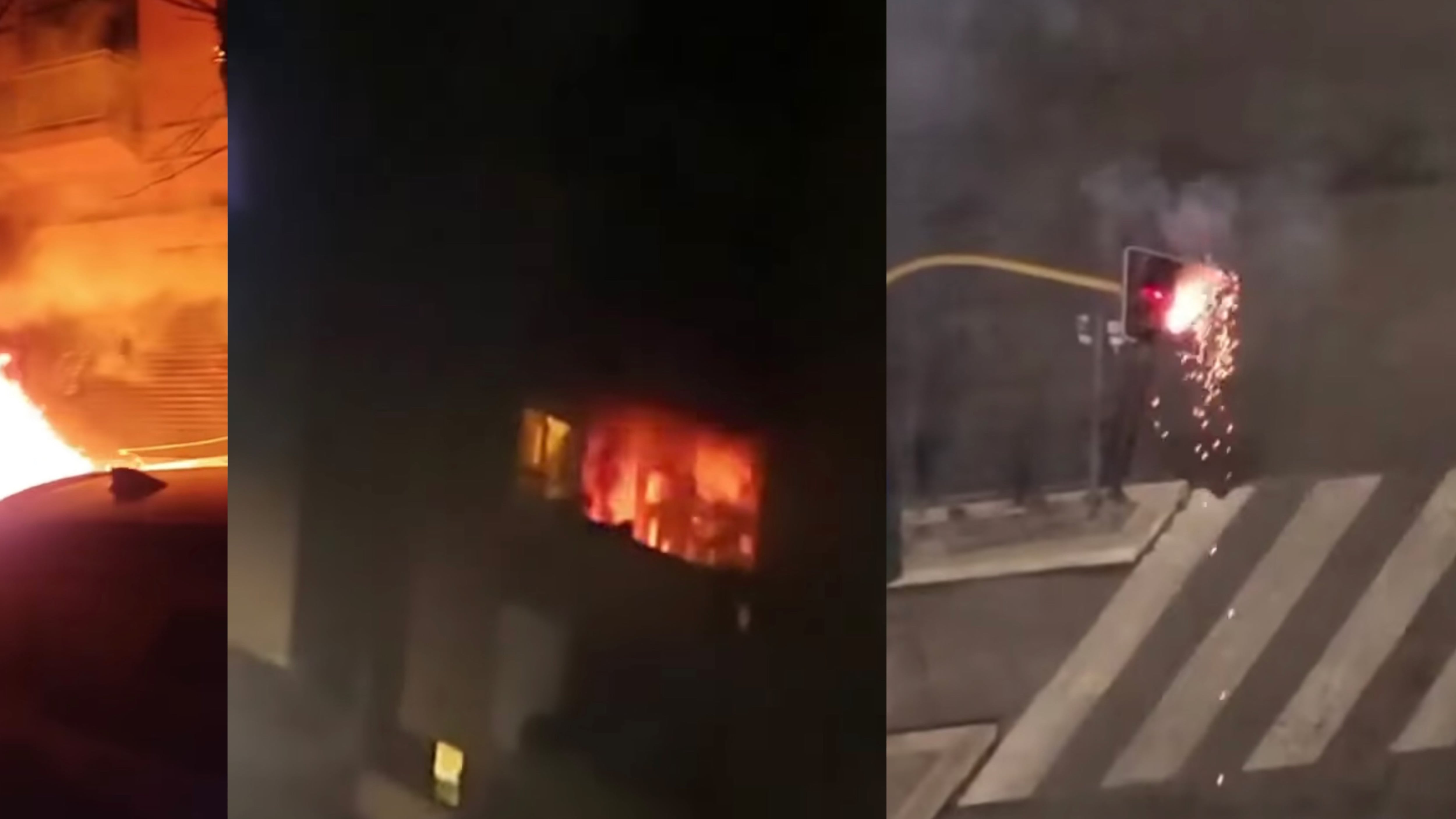 Capodanno di follia a Roma: uccelli morti, semafori esplosi e feste clandestine