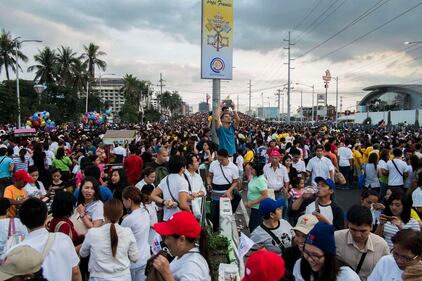 Manila, 7 milioni di fedeli alla Messa del Papa 14