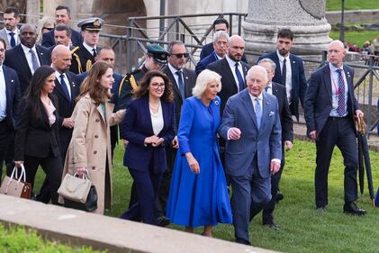 Carlo III e Camilla, primo giorno in Italia 4
