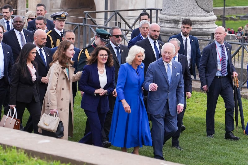 Carlo III e Camilla, primo giorno in Italia 4