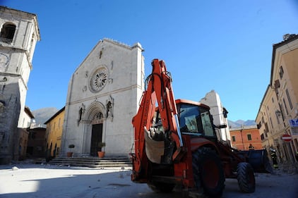 Norcia in macerie 7