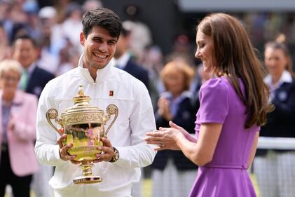 Kate Middleton al torneo maschile di Wimbledon 2024  1
