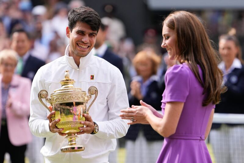 Kate Middleton al torneo maschile di Wimbledon 2024  1