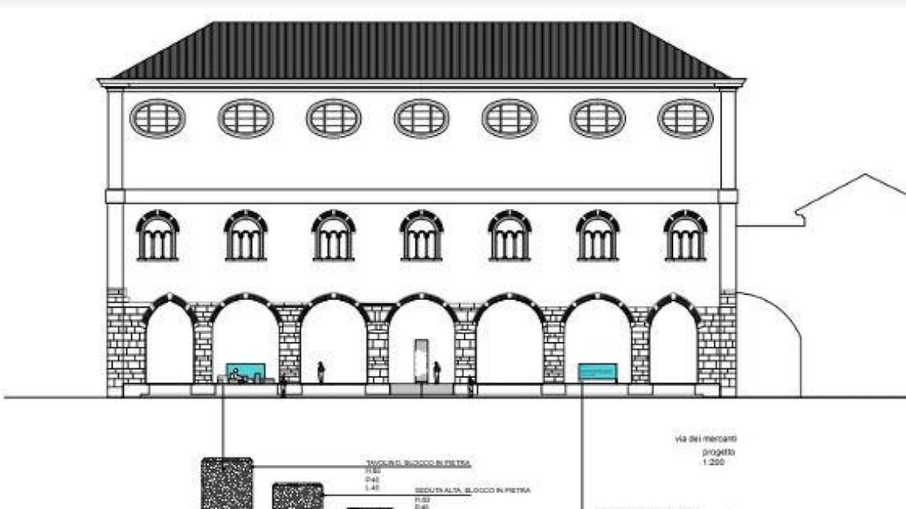 "Loggia Mercanti, il Comune autorizzi il restyling"