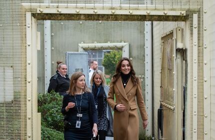 Kate Middleton tra i bambini, foto 8