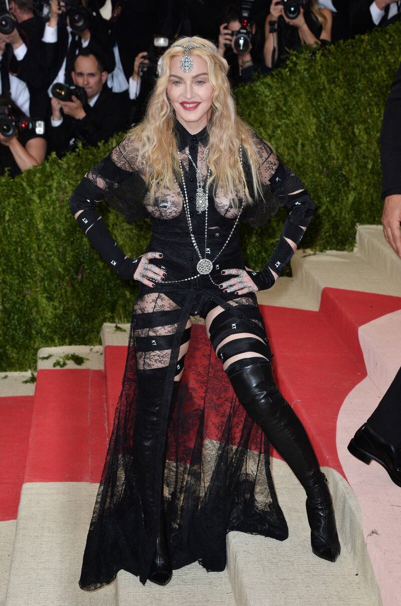 Madonna al Met Gala 2016 45