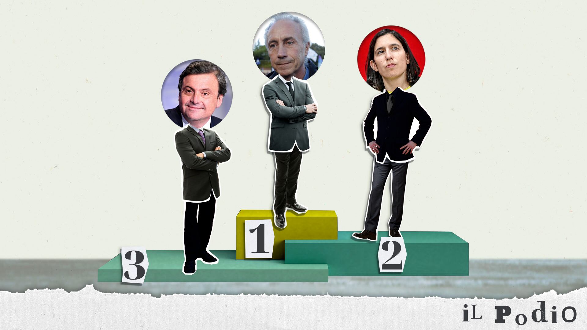 Calenda permaloso, Elly Schlein la pasdaran e il rosicone Travaglio: il podio dei peggiori
