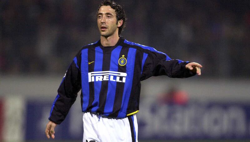 Morfeo con la maglia dell'Inter 