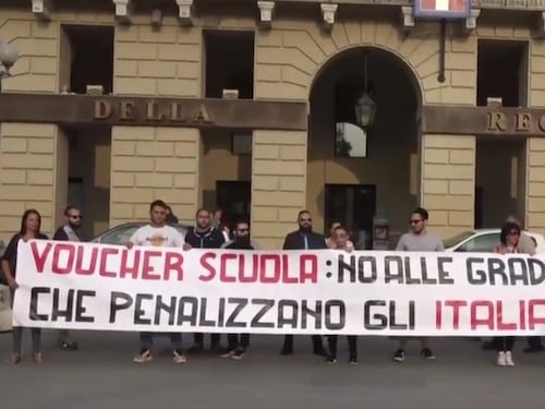 Torino, protesta mamme graduatoria voucher: “Italiani penalizzati”