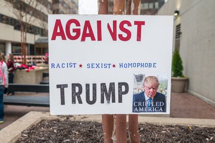 La marcia delle donne anti-Trump 8