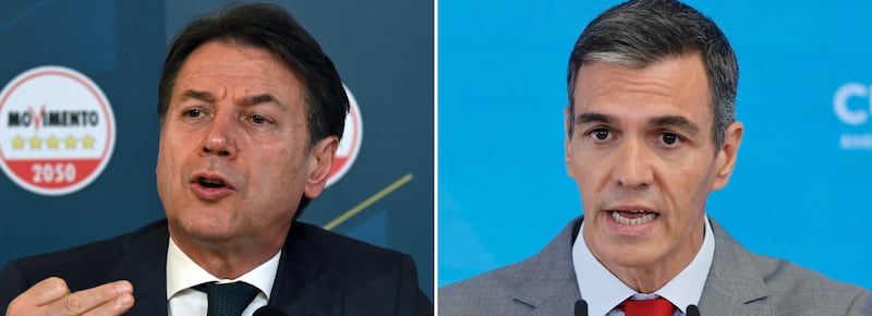 Sanchez sfida l’Italia e Conte applaude: “È un hombre vertical”. La sinistra si schiera con Madrid
