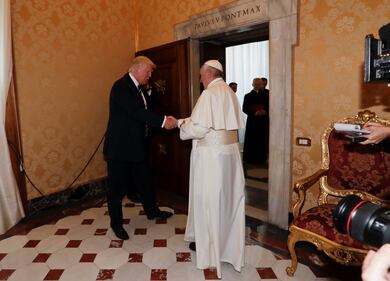 Vaticano, Donald Trump incontra Papa Francesco 6