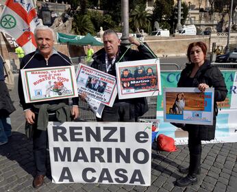 La "discesa" del Carroccio su Roma: la piazza leghista 16