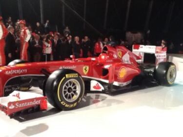 La nuova Ferrari F138 4