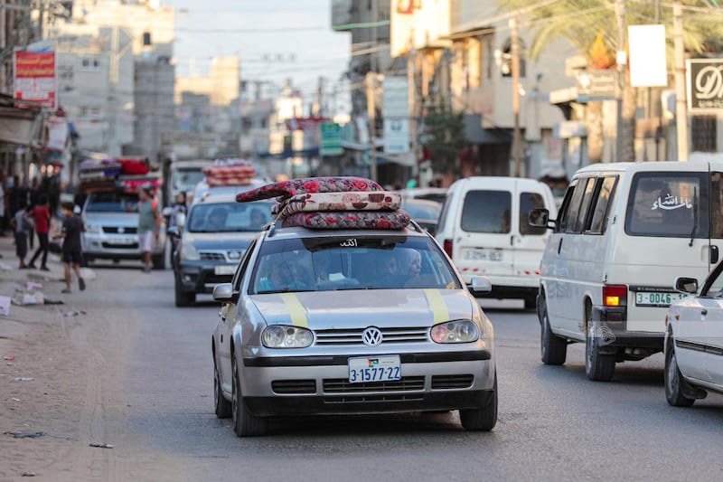 Fuga da Gaza, le immagini dell'evacuazione 11