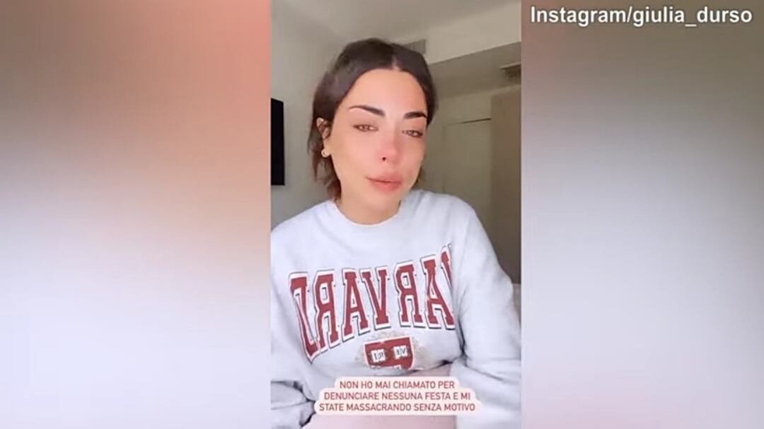 Giulia D'Urso: ''Massacrata sui social per la festa di Lukaku...''