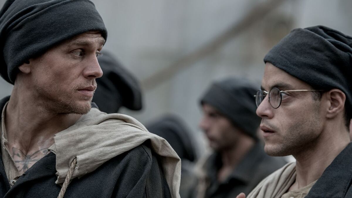Papillon, Charlie Hunnam e Rami Malek nel remake del film