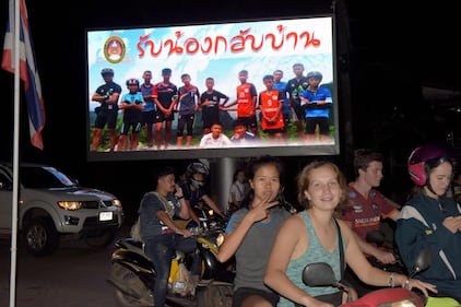 Tutti salvi i ragazzi intrappolati nella grotta in Thailandia 3