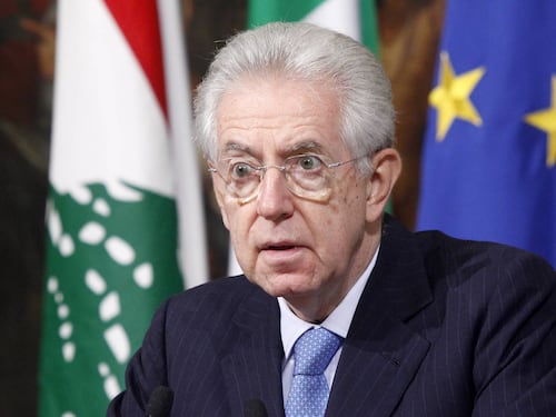 Monti: "Non sono preoccupato: situazione gestibile"