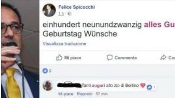 Docente di Ascoli fa gli auguri di compleanno a Hitler: è bufera