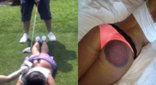 Golf sul lato b, la modella fa causa a Playboy 1