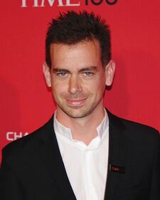 I fondatori del social Twitter, qui rappresentati da Jack Dorsey