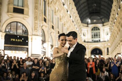 OnDance, a Milano il tango si balla in Galleria Vittorio Emanuele 8